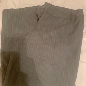 Grey Pinstripe Torrid Pants